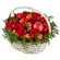 gift basket with strawberry. Bulgaria