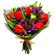 Bouquet of tulips and alstroemerias. Bulgaria